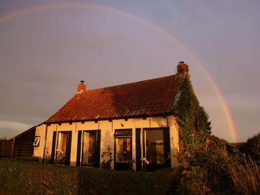Dijkhuisje Zeeland Waterlandkerkje Zewnętrze zdjęcie